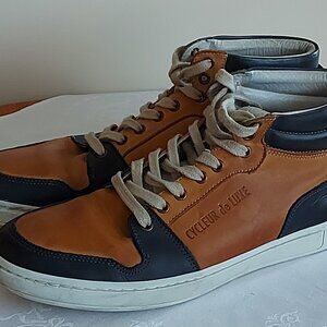 Cycleur de Luxe Leather Mid Top Shoes Unisex EUR 42  / US Size 8.5